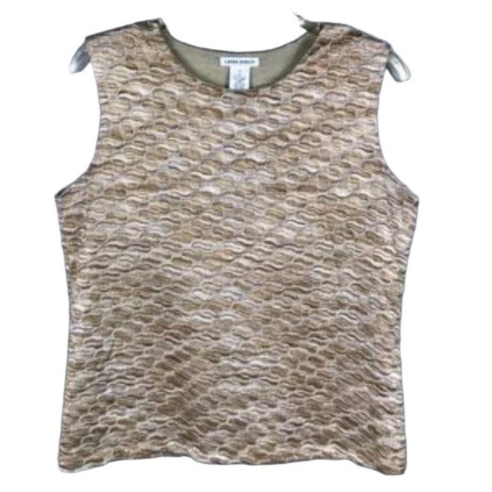 Laura Ashley Sleeveless Top Size Small